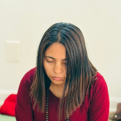 People sitting during an OshoDC Kundalini meditation event